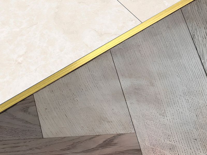 perfil transição piso porcelanato