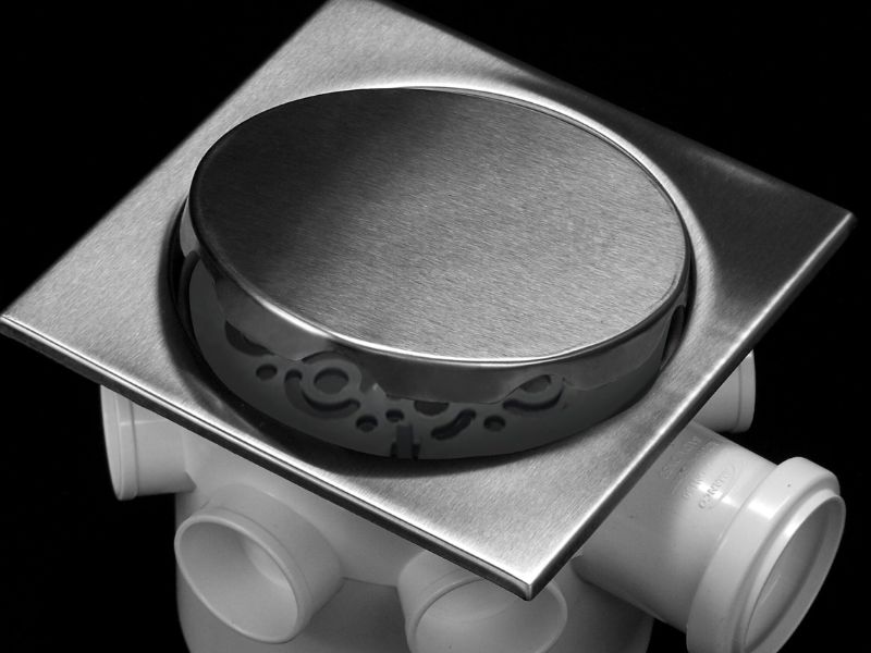 ralos convencionais de inox para quintal quadrado