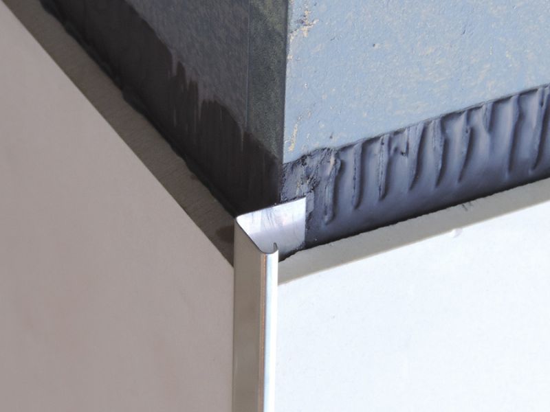 estética softisticada filete de inox para acabamento